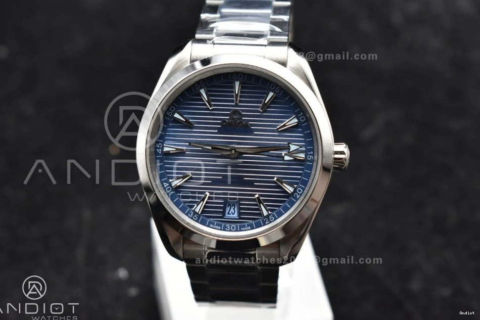 1:1 Aqua 41mm Blue Terra Clone Edition on Super Bracelet Stainless Dial A8900 VSF Summer Best 0201